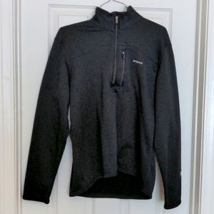 Patagonia 1/4 Zip pullover, M, Black